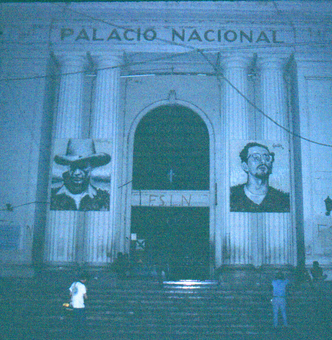 Sandino and Fonseca, National Palace